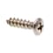 Prime-Line Sheet Metal Screw, #10 x 3/4 in, Plain Stainless Steel Oval Head Phillips Drive, 100 PK 9023179 - alternate 1
